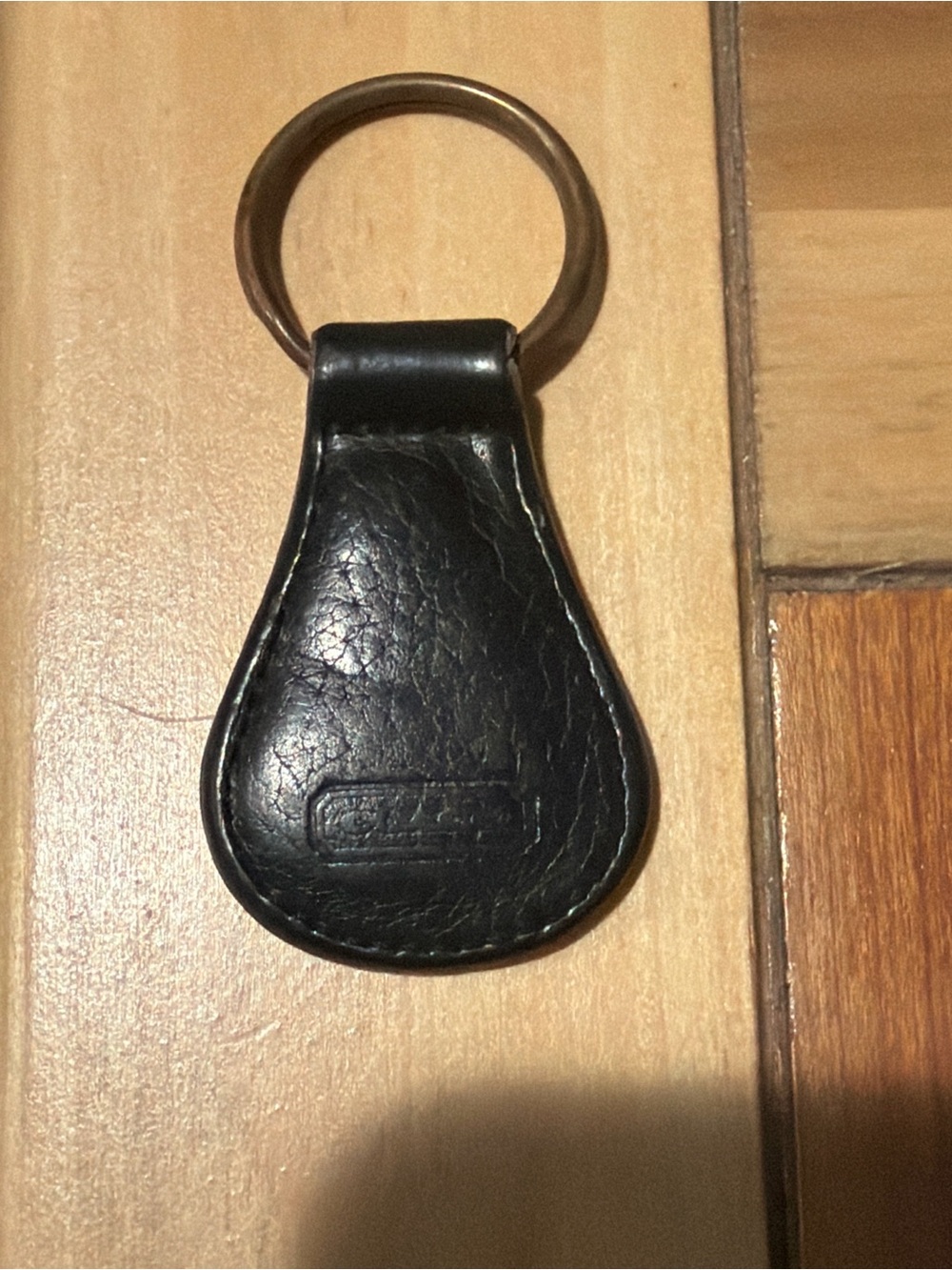 Vintage Coach Classic Leather Key Fob (Style #7210)